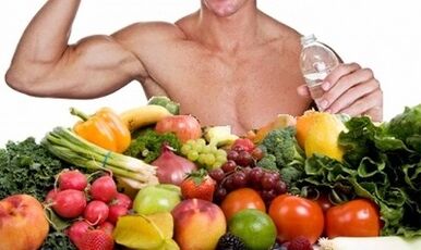 froitas e verduras para a potencia masculina